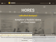 Tablet Screenshot of horesplus.cz